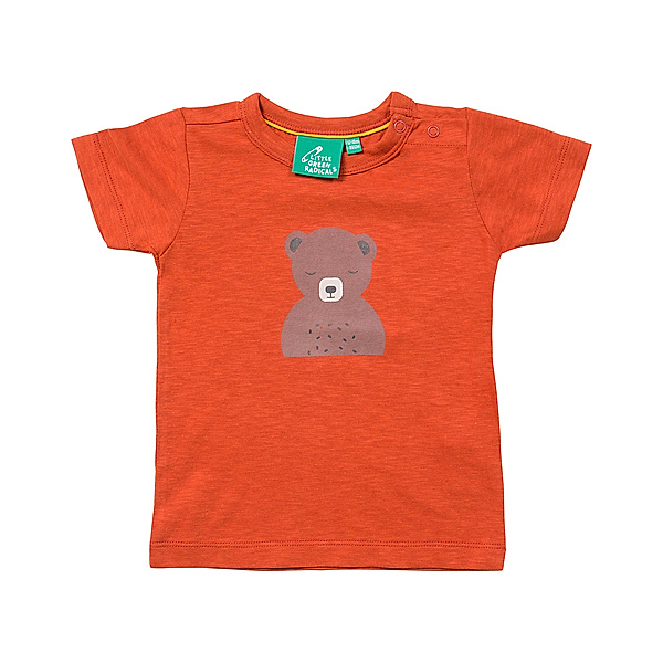 Little Green Radicals T-Shirt LITTLE BEAR in rot
