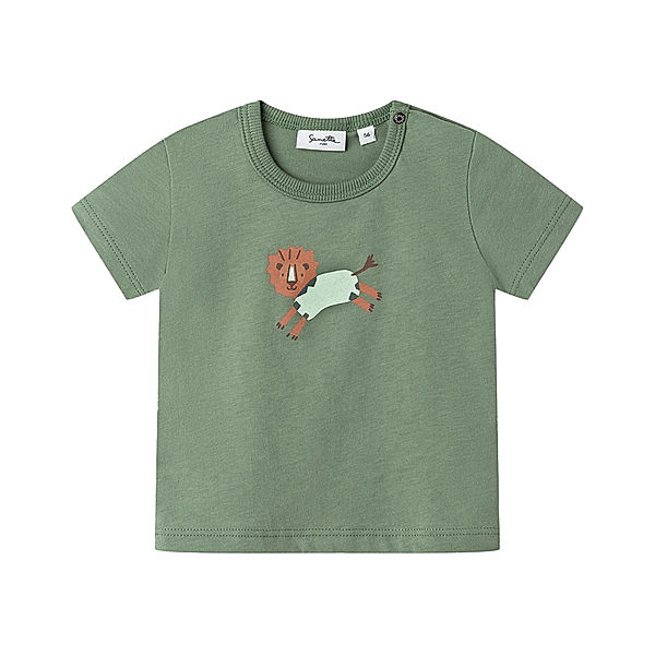 Sanetta Pure T-Shirt LÖWE in basil