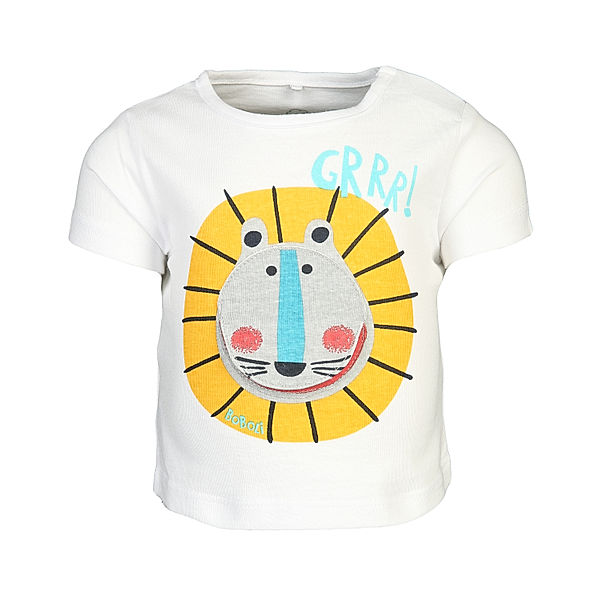 Boboli T-Shirt LÖWE in weiß