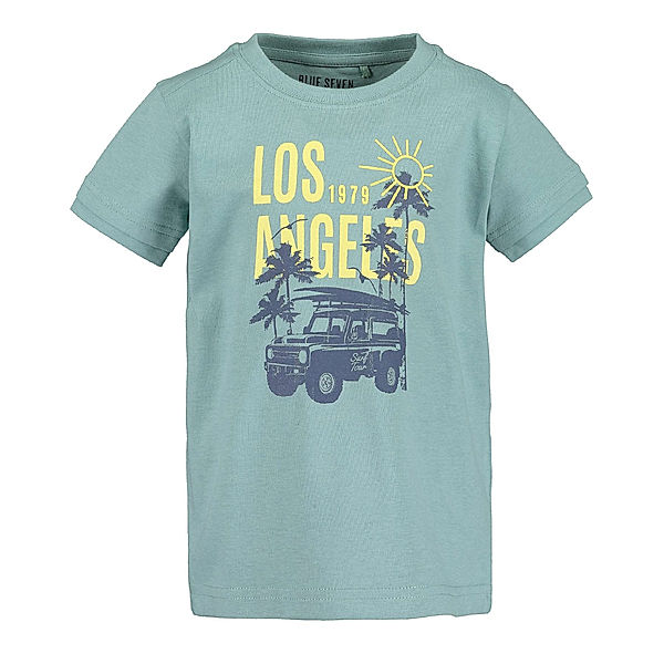 BLUE SEVEN T-Shirt LOS ANGELES in glacier