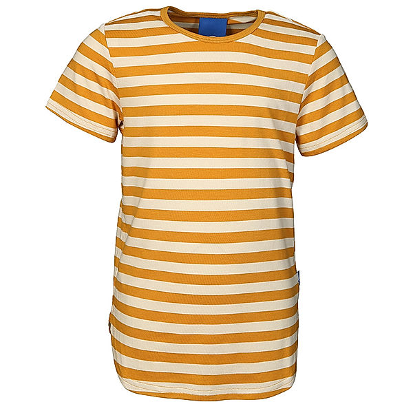 finkid T-Shirt MAALARI gestreift in golden yellow/offwhite