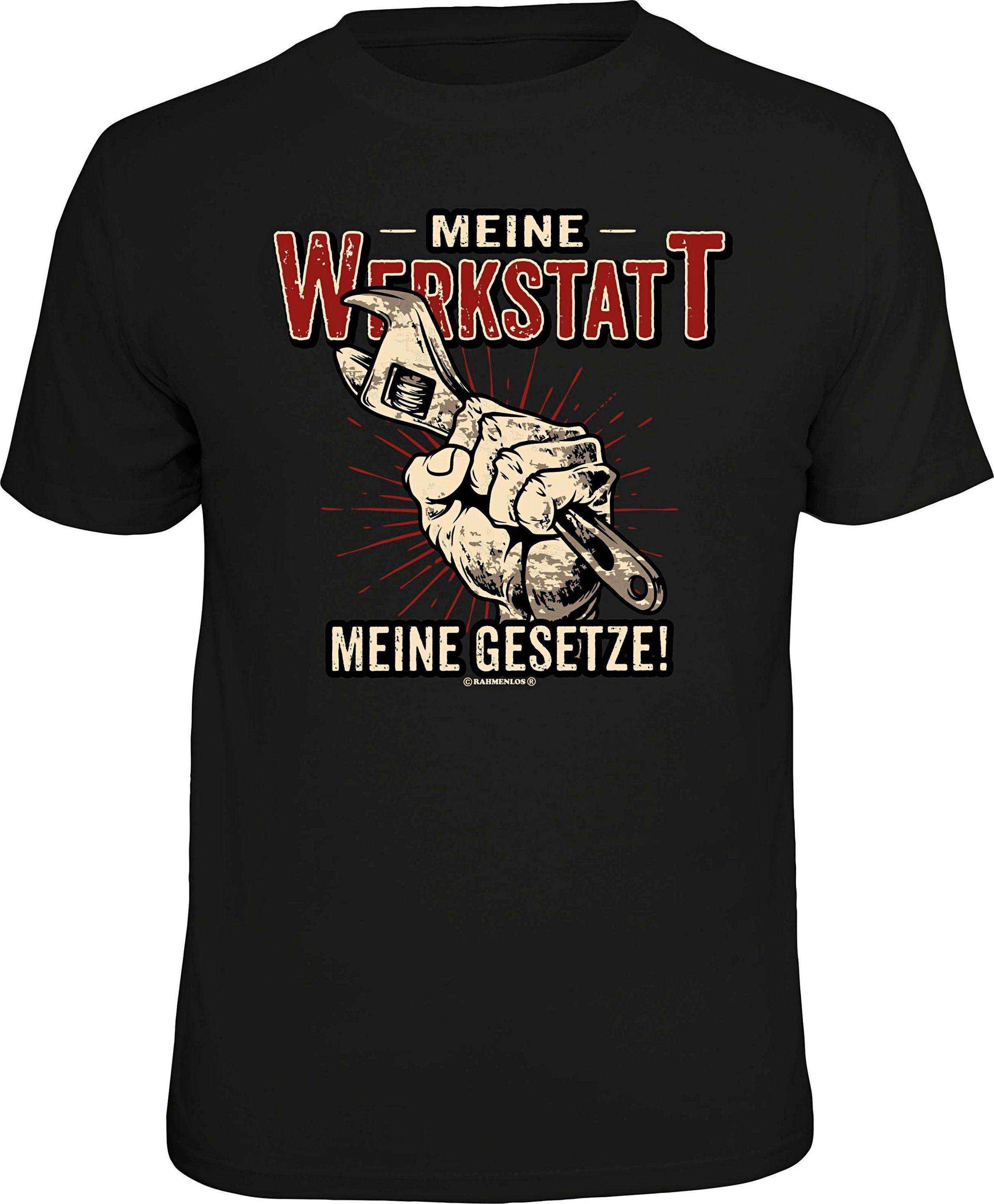 T-Shirt Meine Werkstatt, meine Gesetze! Größe: XXL | Weltbild.de