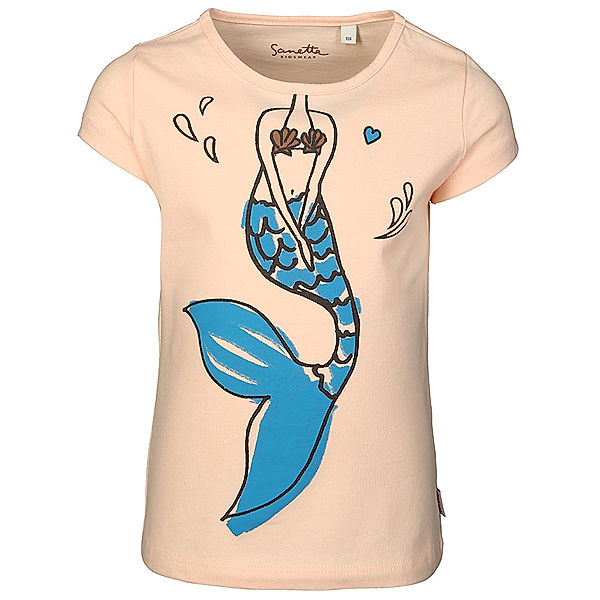 Sanetta T-Shirt MERMAID in lachsrosa