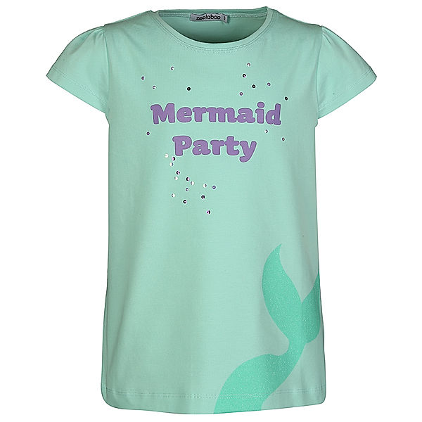zoolaboo T-Shirt MERMAID PARTY in mint