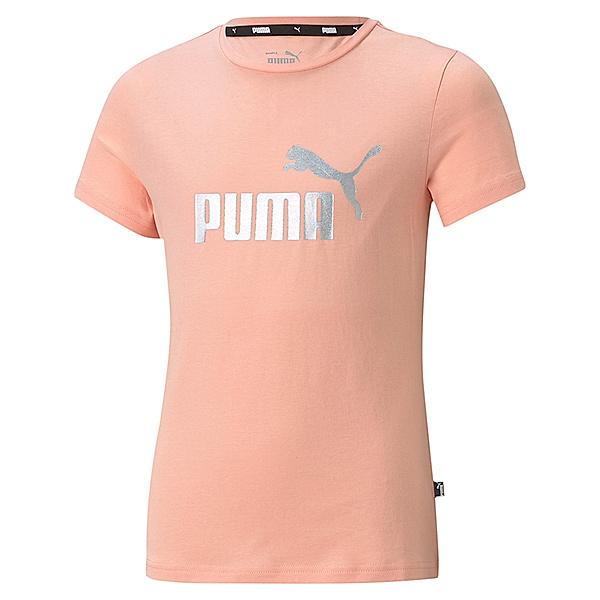 Puma T-Shirt METALLIC LOGO in apricot