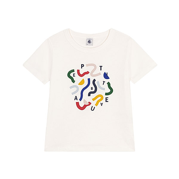 Petit Bateau T-Shirt MIKADO in marshmallow