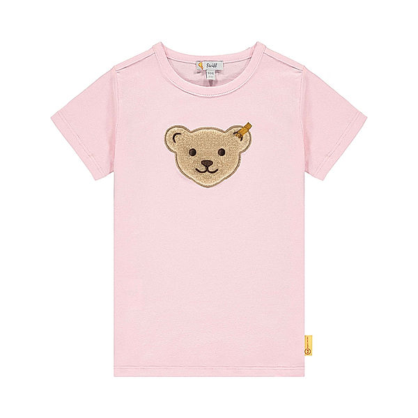 Steiff T-Shirt MINI GIRLS – SUMMER DAY mit Quietsche in rosa