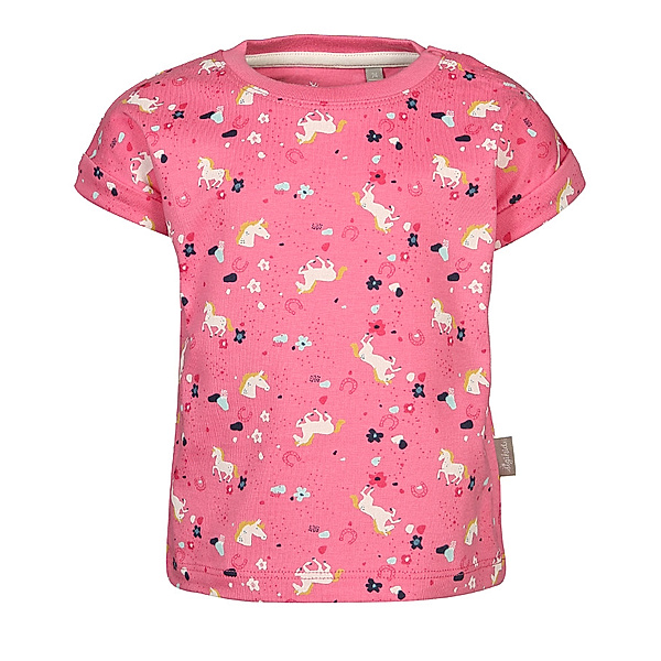 Sigikid T-Shirt MINI – SPARKLING PONY gemustert in pink