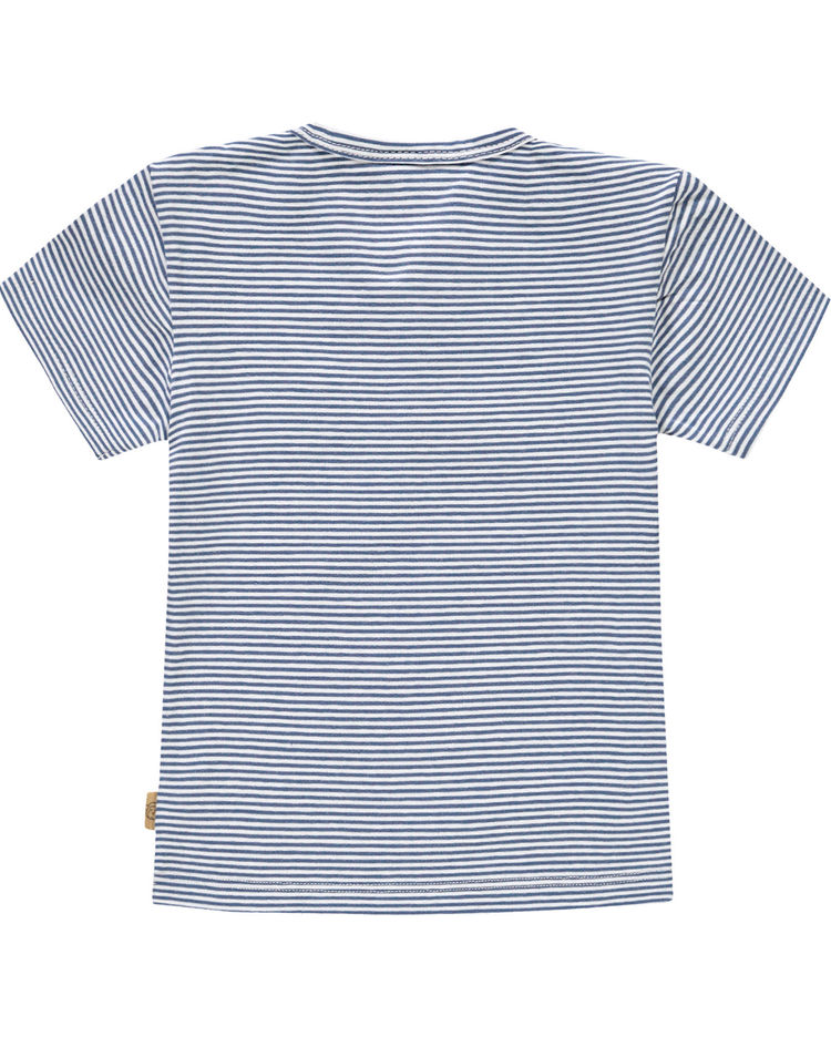 T-Shirt MONKEY POCKET gestreift in blau weiß kaufen