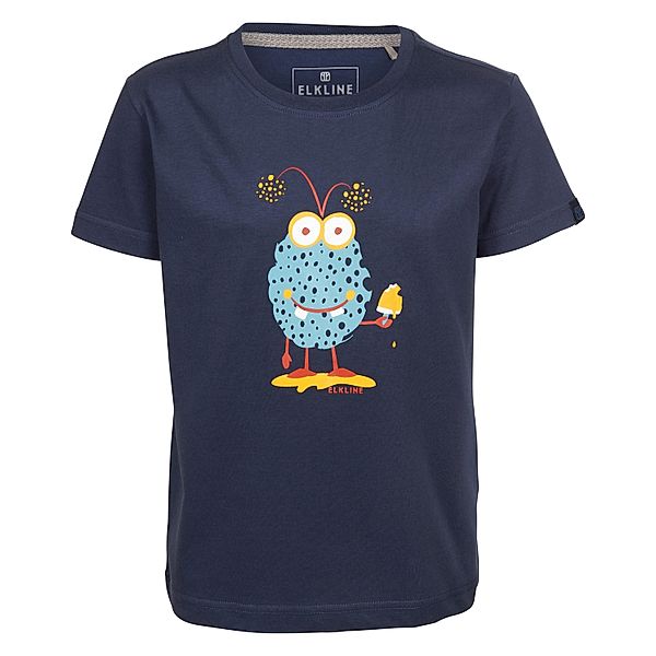 elkline T-Shirt MONSTER in darkblue