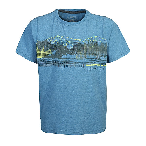 Killtec T-Shirt MOUNTAINS in blau