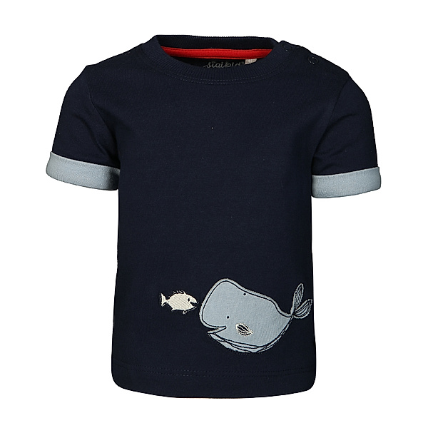 Sigikid T-Shirt NAUTIC – WAL in dunkelblau