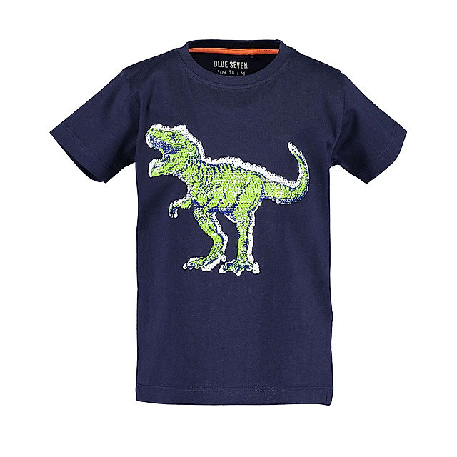 T-Shirt NEON DINO mit Wendepailletten in nachtblau kaufen