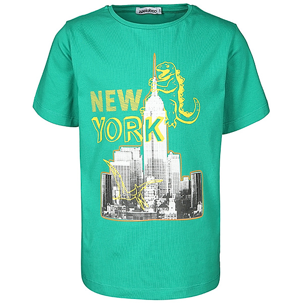 zoolaboo T-Shirt NEW YORK DINO in grün