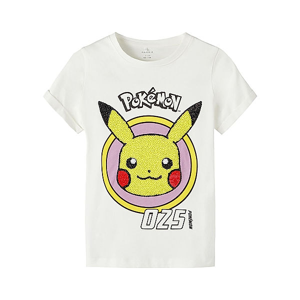 name it T-Shirt NKFJUNNA POKEMON in white alyssum