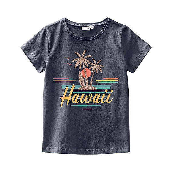 name it T-Shirt NKFVEEN – HAWAII in dark sapphire