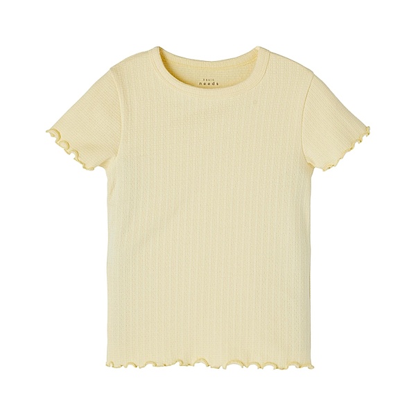 name it T-Shirt NKFVIBSE in double cream