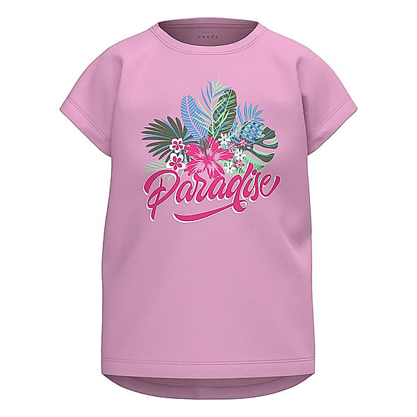 name it T-Shirt NKFVIGEA - PARADISE in bonbon