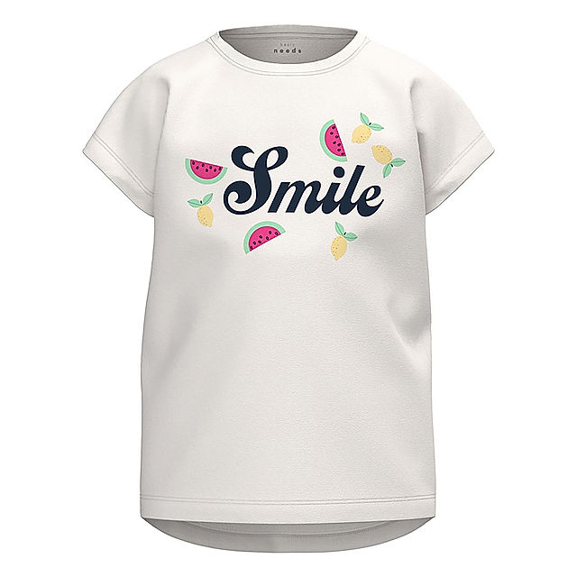 T-Shirt NKFVIGEA - SMILE in white alyssum kaufen