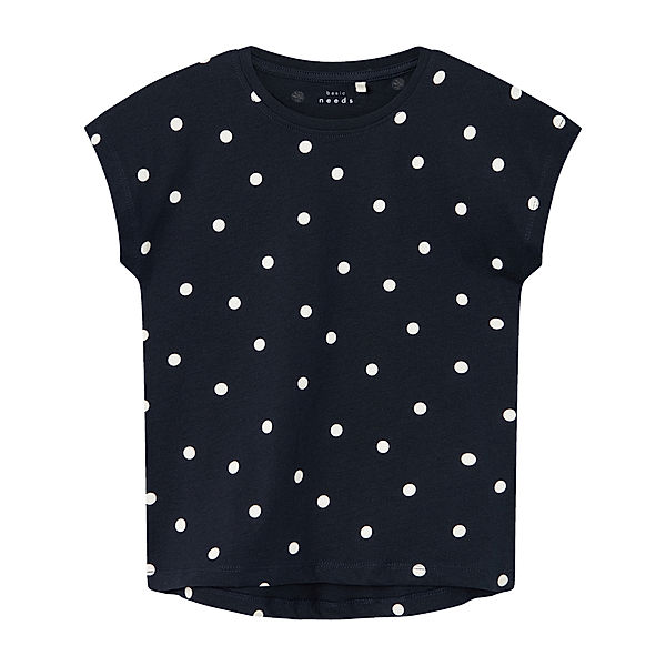 name it T-Shirt NKFVIGGA DOTS in dark sapphire