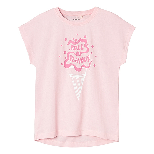 name it T-Shirt NKFVIOLET FULL OF FLAVOUR- in parfait pink