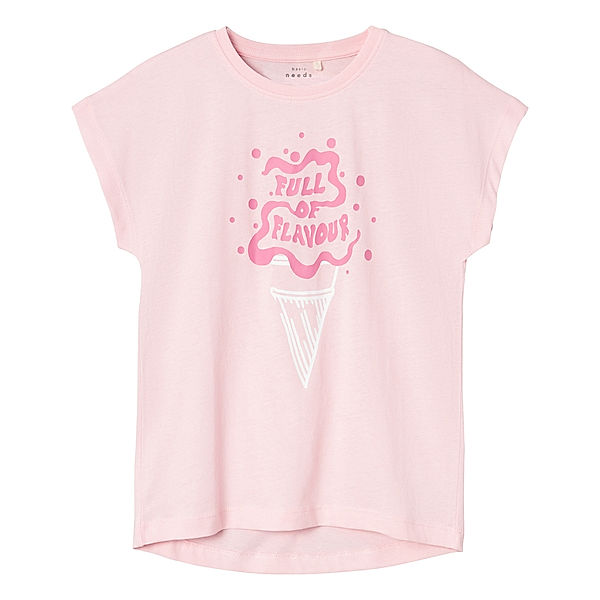 name it T-Shirt NKFVIOLET FULL OF FLAVOUR- in parfait pink