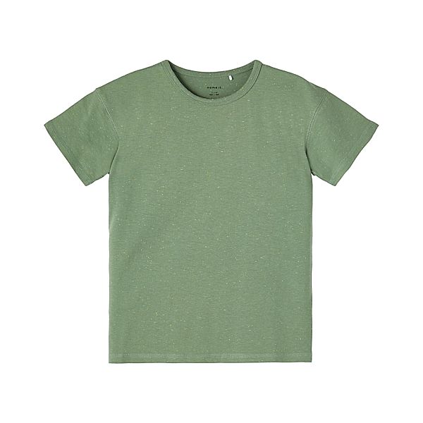 name it T-Shirt NKMFENIL BOXY in hedge green