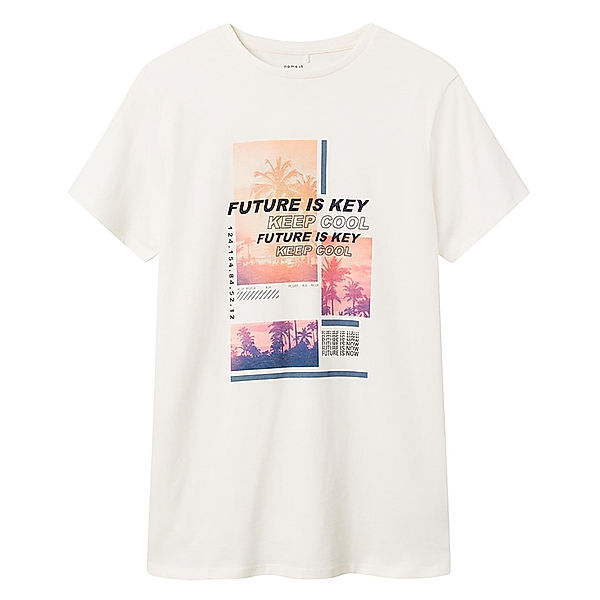name it T-Shirt NKMHENNE - FUTURE in jet stream