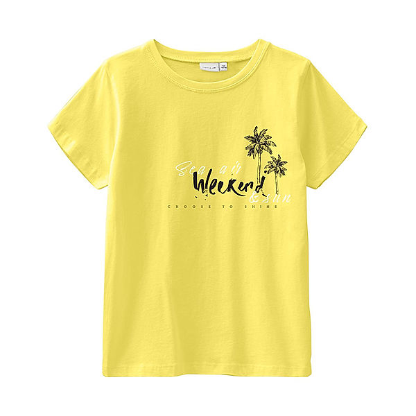 name it T-Shirt NKMVICTOR – CHOOSE TO SHINE in lemon verbena