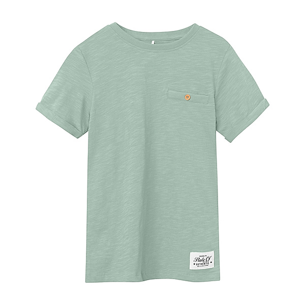 name it T-Shirt NKMVINCENT in silt green