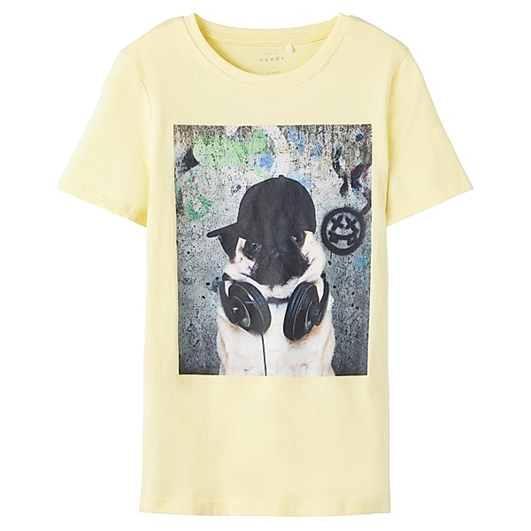 name it T-Shirt NKMVOTO COOL DOG in double cream