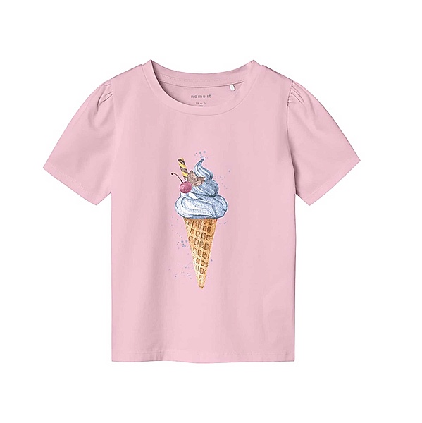 name it T-Shirt NMFFAE ICECREAM in parfait pink