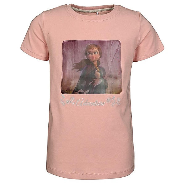name it T-Shirt NMFFROZEN mit Wackelbild in rosa