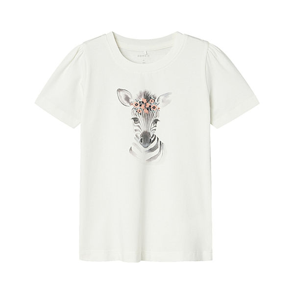 name it T-Shirt NMFJAEL ZEBRA FOAL in jet stream