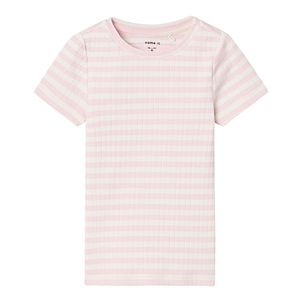 name it T-Shirt NMFSURAJA STRIPES MINI in parfait pink