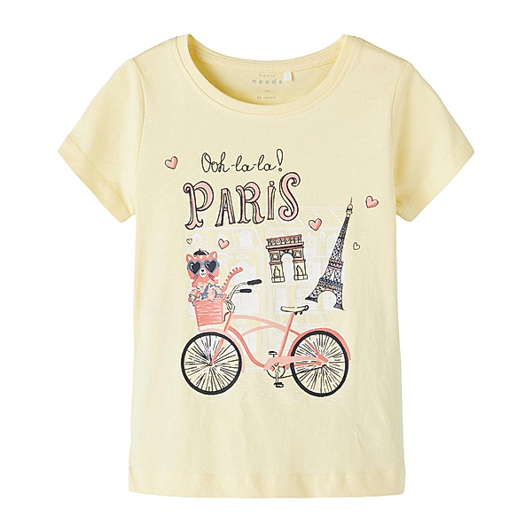 name it T-Shirt NMFVEEN PARIS in double cream