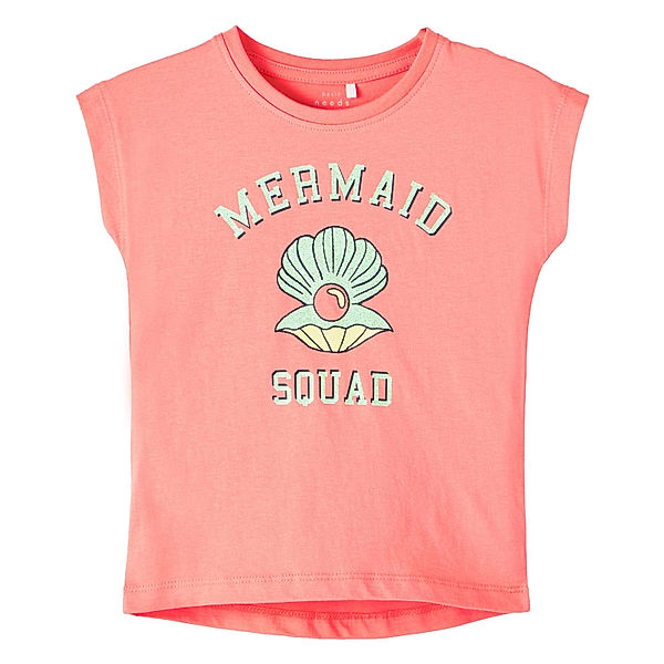 name it T-Shirt NMFVIOLET in georgia peach