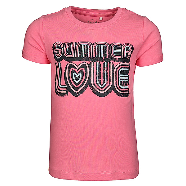 name it T-Shirt NMFVIX SUMMER LOVE in candy pink
