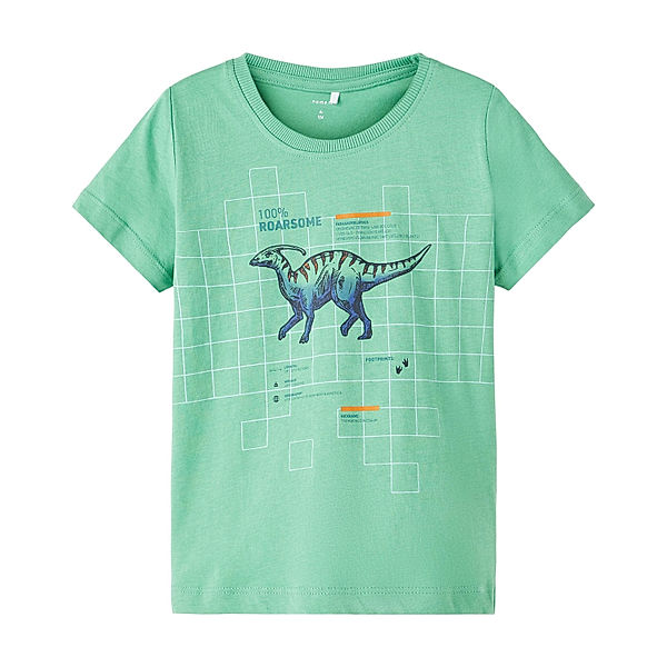 name it T-Shirt NMMBERT - ROARSOME in green spruce