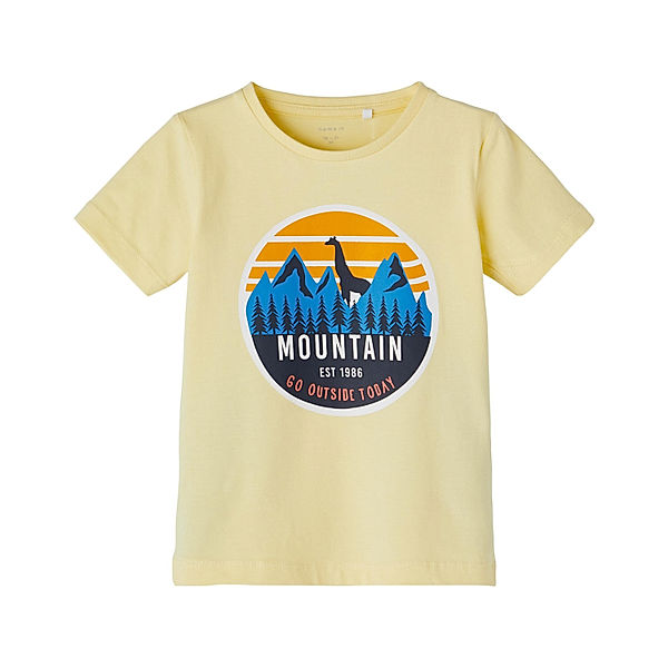 name it T-Shirt NMMDAC MOUNTAIN in double cream