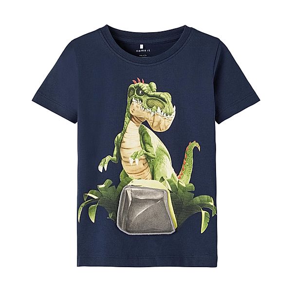 name it T-Shirt NMMGIGANTOSAURUS MALTE in dark sapphire