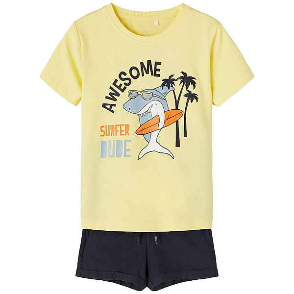 name it T-Shirt NMMJERL mit Shorts in snapdragon