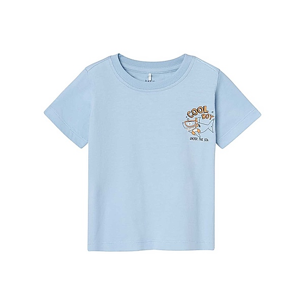 name it T-Shirt NMMVELIX UNDER THE SEA in chambray blue