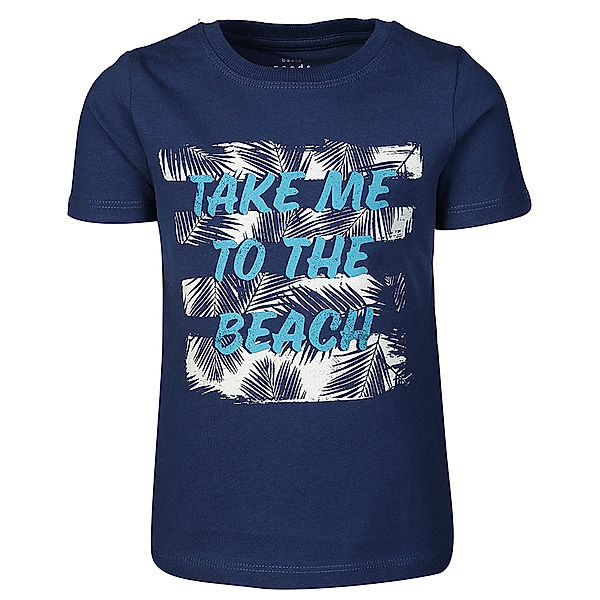 name it T-Shirt NMMVICTOR in blau