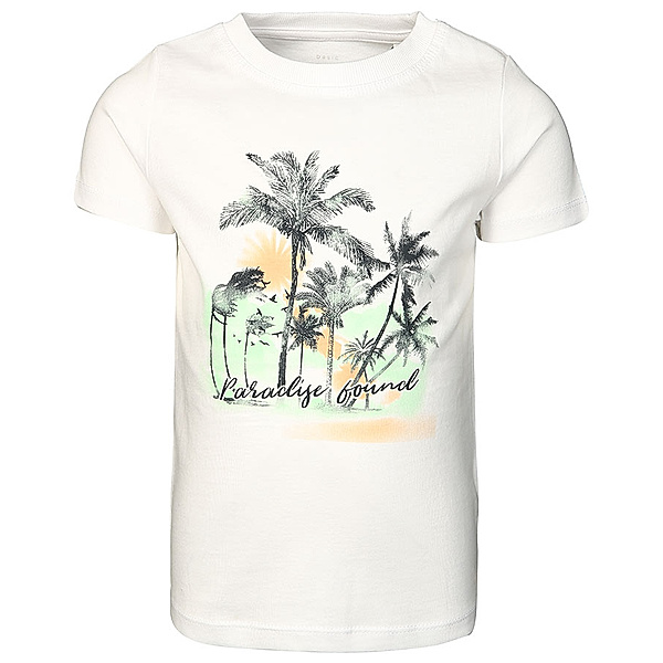 name it T-Shirt NMMVICTOR – PARADISE in weiß