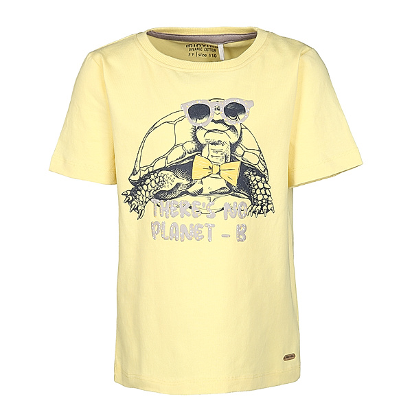 Minymo T-Shirt NO PLANET B in sundress