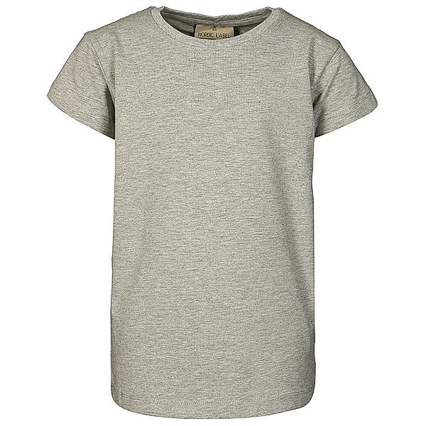 NORDIC LABEL T-Shirt NORWIN UNI in grey melange