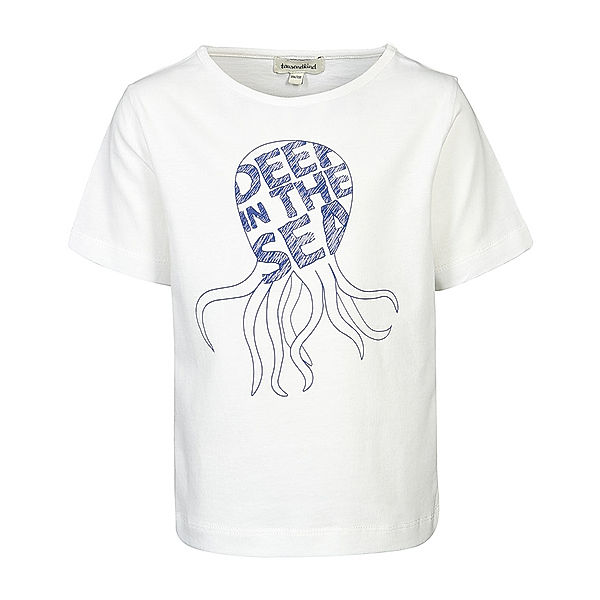 tausendkind collection T-Shirt OCTOPUS in weiss