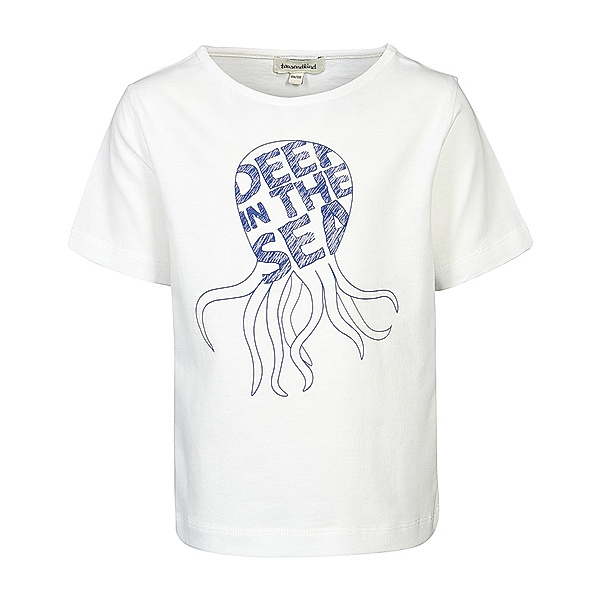 tausendkind collection T-Shirt OCTOPUS in weiß