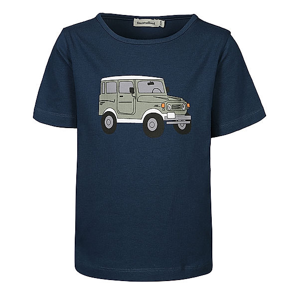 tausendkind collection T-Shirt OFF ROAD CAR in navy (Grösse: 104/110)